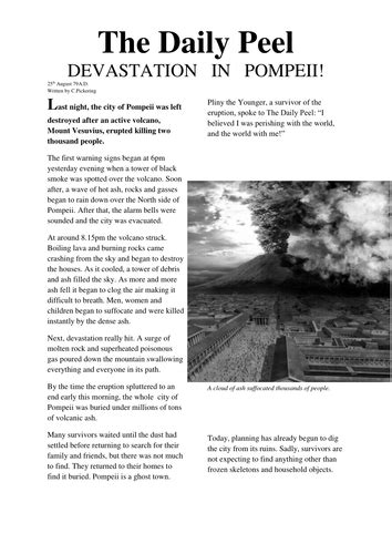 Pompeii, an introduction (article) .